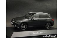 Mercedes GLC. X253 2020 d.grey 1-43 Dealer=Spark B66960558, масштабная модель, Mercedes-Benz, scale43