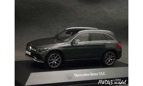 Mercedes GLC. X253 2020 d.grey 1-43 Dealer=Spark B66960558, масштабная модель, Mercedes-Benz, scale43