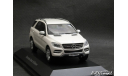 Mercedes ML-class W166 2011 white 1-43 Dealer=Minichamps B66960062, масштабная модель, Mercedes-Benz, scale43