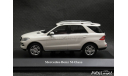 Mercedes ML-class W166 2011 white 1-43 Dealer=Minichamps B66960062, масштабная модель, Mercedes-Benz, scale43