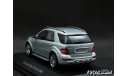 Mercedes ML 63 AMG W164  2008 silver 1-43 Dealer=Minichamps, масштабная модель, 1:43, 1/43, Mercedes-Benz