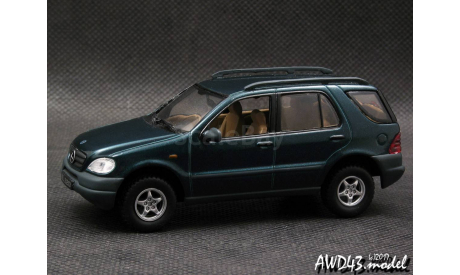 Mercedes ML 320 W163 1997 green 1-43 Vitesse, масштабная модель, 1:43, 1/43, Mercedes-Benz