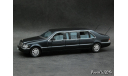 Mercedes S600 Pullman W140 1997 d.blue 1-43 Dealer=Vitesse B66005741, масштабная модель, 1:43, 1/43, Mercedes-Benz