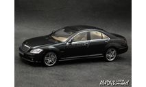 Mercedes S63 AMG W221 black 1-43 AutoArt 56207, масштабная модель, 1:43, 1/43, Mercedes-Benz