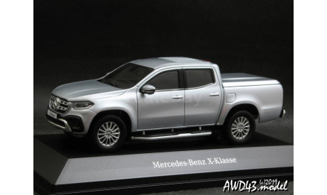 Mercedes X-class X470 2018 Diamond Silver 1-43 Dealer=Spark B66004252, масштабная модель, Mercedes-Benz, scale43