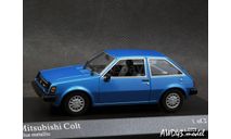 Mitsubishi Colt 1978 blue 1-43 Minichamps, масштабная модель, scale43