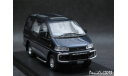 Mitsubishi Delica Space Gear Super Exceed 1994 Moon Light Blue-Kaiser Silver 4x4 1-43 Hi-Story, масштабная модель, 1:43, 1/43