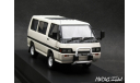 Mitsubishi Delica Star Wagon 2000 GLX Exceed 1986 white 4x4 1-43 Hi-Story, масштабная модель, scale43