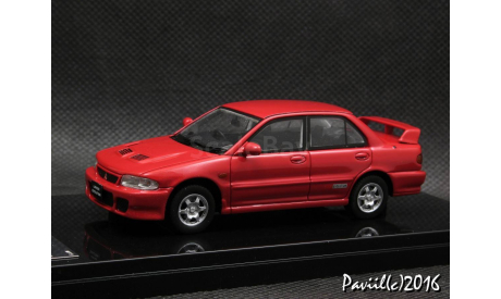 Mitsubishi Lancer GSR Evolution 1992 Colton Red 1-43 Wit’s, масштабная модель, 1:43, 1/43