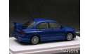 Mitsubishi Lancer GSR Evolution EVO VII WR Blue Mica W218 1-43 Wit’s, масштабная модель, 1:43, 1/43