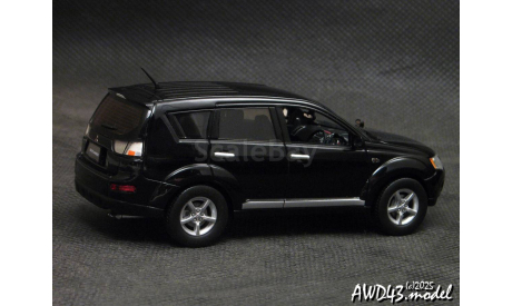 Mitsubishi Outlander XL RHD (JPN Version) 2007 black 1-43 Vitesse, масштабная модель, scale43