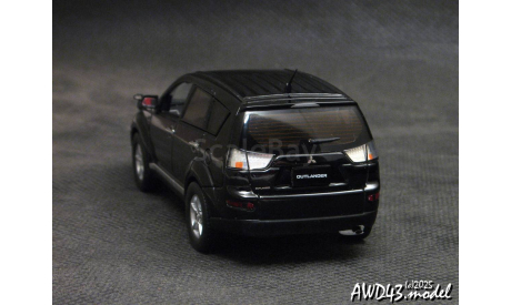 Mitsubishi Outlander XL RHD (JPN Version) 2007 black 1-43 Vitesse, масштабная модель, scale43