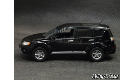 Mitsubishi Outlander XL RHD (JPN Version) 2007 black 1-43 Vitesse, масштабная модель, scale43