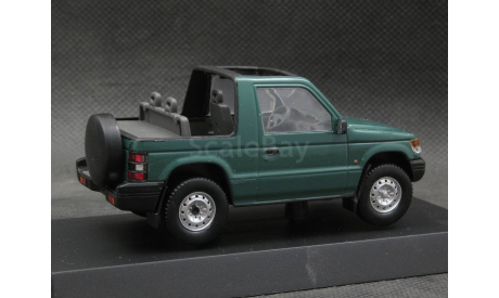 Mitsubishi Pajero I Cabrio green 1-43 Handmade Conversion РАРИТЕТ!, масштабная модель, scale43