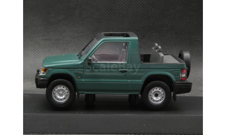 Mitsubishi Pajero I Cabrio green 1-43 Handmade Conversion РАРИТЕТ!, масштабная модель, scale43