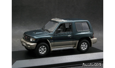 Mitsubishi Pajero II 1998 SWB d.green 4x4 1-43 Minichamps, масштабная модель, 1:43, 1/43