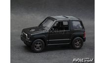 Mitsubishi Pajero Mini 1996 black 1-43 MTECH, масштабная модель, scale43