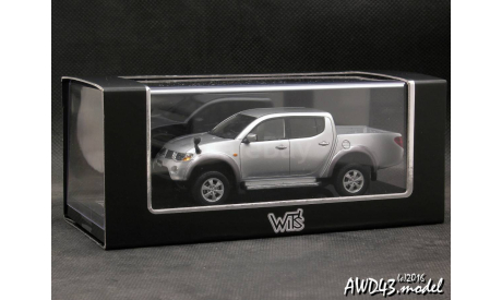 Mitsubishi Triton (L200) 2010 silver 1-43 Wit’s, масштабная модель, scale43