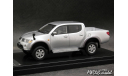 Mitsubishi Triton (L200) 2010 silver 1-43 Wit’s, масштабная модель, scale43