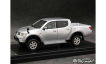 Mitsubishi Triton (L200) 2010 silver 1-43 Wit’s, масштабная модель, scale43