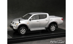 Mitsubishi Triton (L200) 2010 silver 1-43 Wit’s