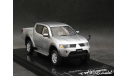 Mitsubishi Triton (L200) 2010 silver 1-43 Wit’s, масштабная модель, scale43