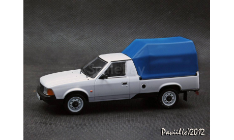 Москвич-2335 пикап тент белый 1-43 Prommodel43, масштабная модель, 1:43, 1/43