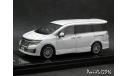 Nissan Elgrand Rider High Perfomance SPEC 2014 Brilliant White Pearl 1-43 Wit’s, масштабная модель, scale43