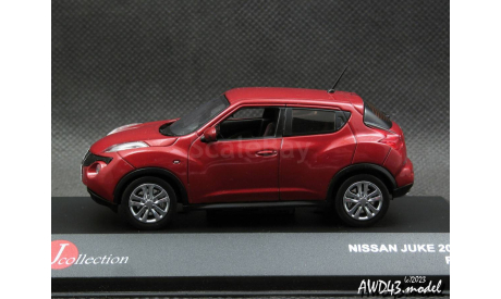 Nissan Juke 2010 red 1-43 J-Collection JC198, масштабная модель, scale43
