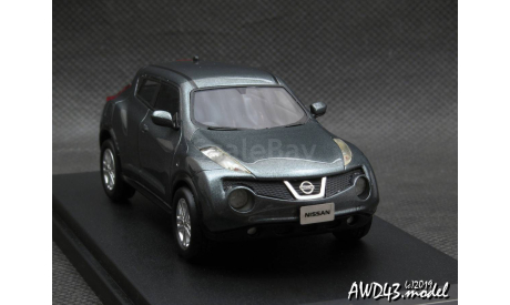 Nissan Juke Option Package 2010 Dark Gray Metallic  1-43  Wit’s, масштабная модель, scale43