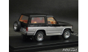 Nissan Patrol 160 SWB Sport 4x4 1984 black-silver 1-43 Otol Models OM-312, масштабная модель, scale43