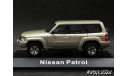 Nissan Patrol Safari 2005 Champagne 4x4 1-43 Dealer=Kyosho, масштабная модель, scale43