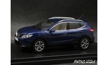 Nissan Qashqai J11 2014 blue 1-43 PremiumX, масштабная модель, scale43