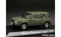 Nissan Rasheen Type I 1997 cider green 1-43 Norev, масштабная модель, scale43