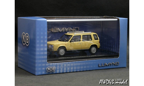 Nissan Rasheen Type II 1994 yellow 1-43 Lumyno, масштабная модель, scale43
