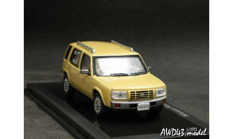 Nissan Rasheen Type II 1994 yellow 1-43 Lumyno, масштабная модель, scale43