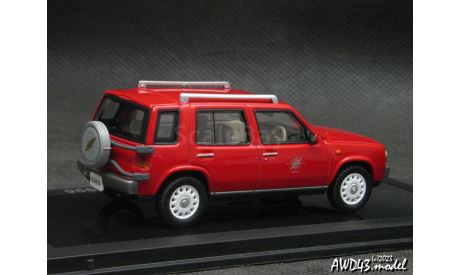 Nissan Rasheen Type L 1999 Active Red 1-43 Lumyno, масштабная модель, scale43
