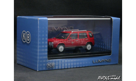Nissan Rasheen Type L 1999 Active Red 1-43 Lumyno, масштабная модель, scale43