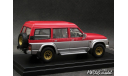 Nissan Safari Extra Van High Roof Grand Road 1987 red-d.grey 4x4 1-43 Hi-Story, масштабная модель, 1:43, 1/43