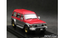 Nissan Safari Extra Van High Roof Grand Road 1987 red-d.grey 4x4 1-43 Hi-Story, масштабная модель, 1:43, 1/43