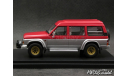 Nissan Safari Extra Van High Roof Grand Road 1987 red-d.grey 4x4 1-43 Hi-Story, масштабная модель, 1:43, 1/43