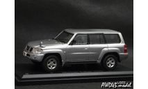 Nissan Safari Y61 RHD 2005 silver 1-43  Japan Hachette v.176, масштабная модель, scale43