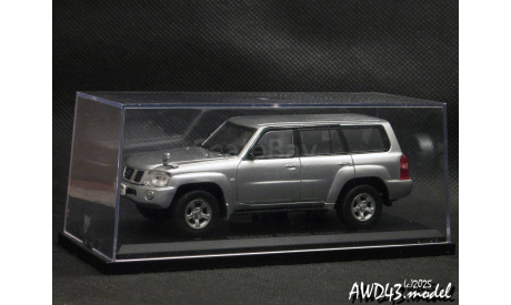Nissan Safari Y61 RHD 2005 silver 1-43  Japan Hachette v.176, масштабная модель, scale43