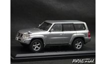 Nissan Safari Y61 RHD 2005 silver 1-43  Japan Hachette v.176, масштабная модель, scale43