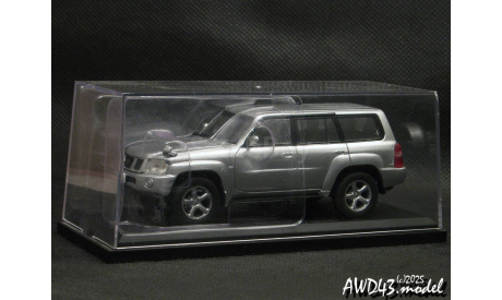 Nissan Safari Y61 RHD 2005 silver 1-43  Japan Hachette v.176, масштабная модель, scale43