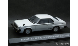Nissan Skyline 2000 Turbo GT-E.S 1980 black 1-43 DISM