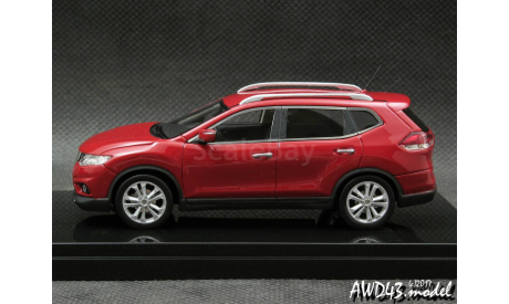 Nissan X-Trail 20X T32 2013 Burning Red 1-43 Wit’s, масштабная модель, scale43
