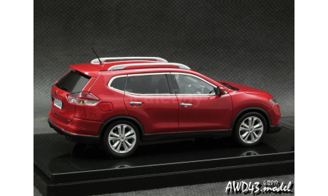Nissan X-Trail 20X T32 2013 Burning Red 1-43 Wit’s, масштабная модель, scale43