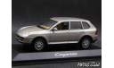 Porsche Cayenne V6 2002 beige 1-43 Dealer=Minichamps, масштабная модель, scale43