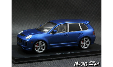 Porsche Cayenne RUF Dakara 2010 blue 1-43 Spark, масштабная модель, 1:43, 1/43